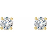 14K Yellow 1/5 CTW Natural Diamond Cocktail-Style Earrings